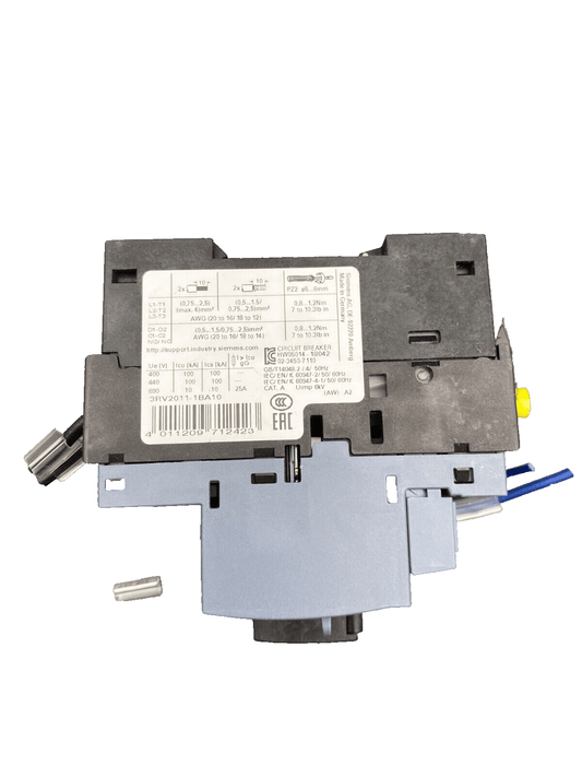 SIEMENS 3RV2011 - 1BA10 CIRCUIT BREAKER x2pc - KLR Automation
