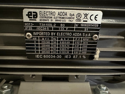 CIMME GBI EE06380 E4 RD VENTILATEUR + MOTEUR ELECTRO ADDA T3A100L - 2 - KLR Automation