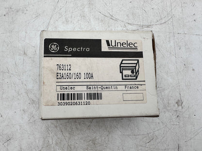 GE GENERAL ELECTRIC UNELEC SPECTRA E3A 160/160 x3pc