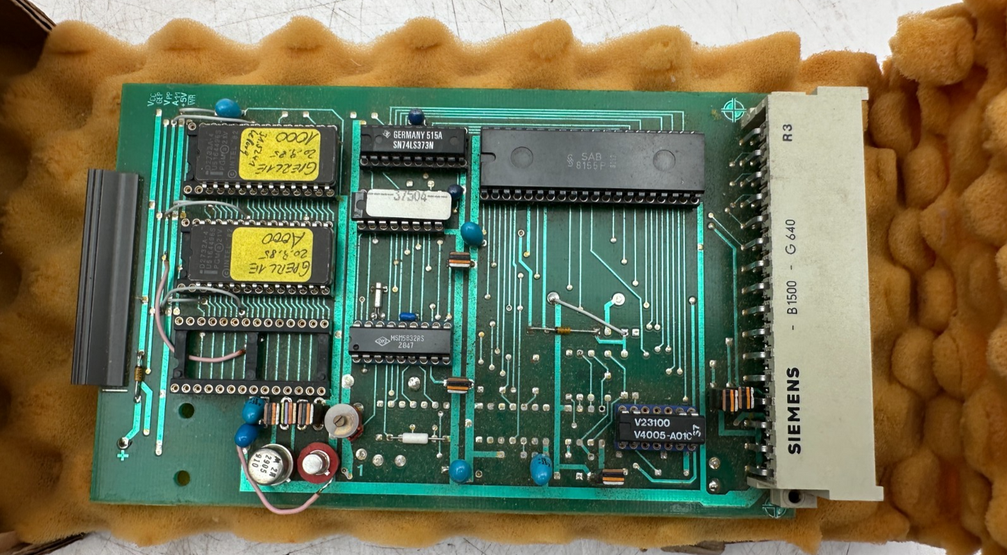 BOSCH 8 104 173 241 CARTE DE CODAGE SIEMENS B1500-G640
