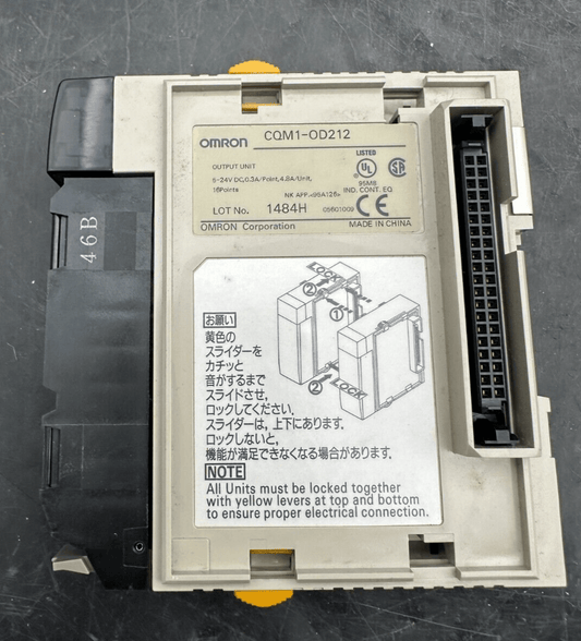 OMRON CQM1 - OD212 OUTPUT MODULE - KLR Automation