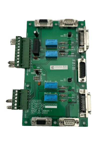 GENTEC D - DRV1.SCH D - DRV1.PCB 4NCC147A - KLR Automation