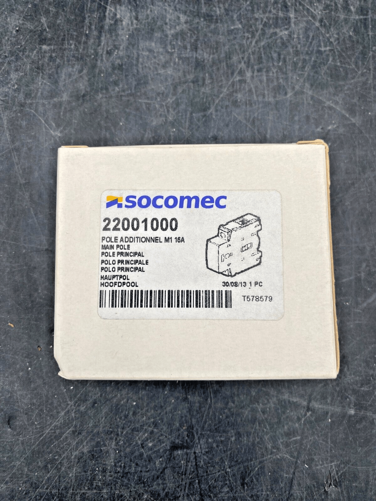 LOT DE 1 INTERRUPTEUR SECTIONNEUR SOCOMEC 22003003 SIRCO M1 32A + 16A 220011000 - KLR Automation