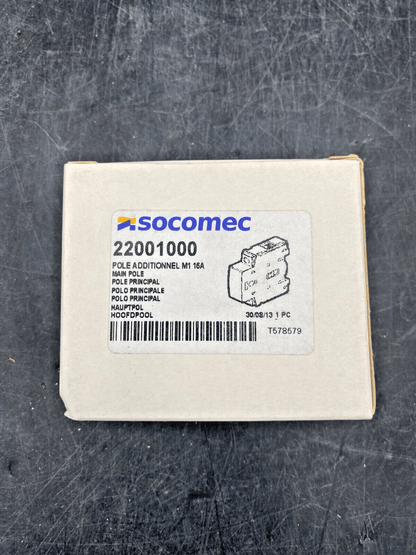 LOT DE 1 INTERRUPTEUR SECTIONNEUR SOCOMEC 22003003 SIRCO M1 32A + 16A 220011000 - KLR Automation