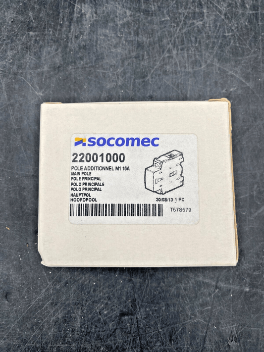 LOT DE 1 INTERRUPTEUR SECTIONNEUR SOCOMEC 22003003 SIRCO M1 32A + 16A 220011000 - KLR Automation