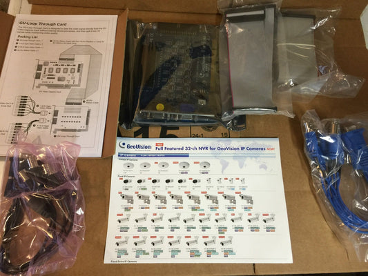 New Original GeoVision GV - Loop Through Card - KLR Automation