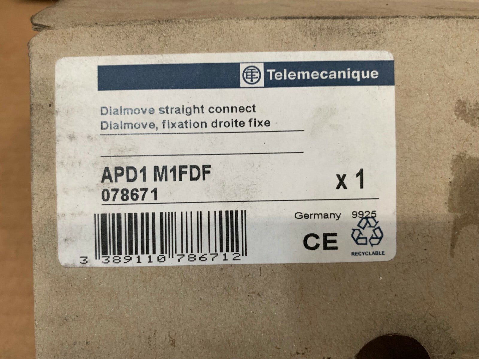 SCHNEIDER Telemecanique APD1M1FDF Dialmove Fixation Fixe 