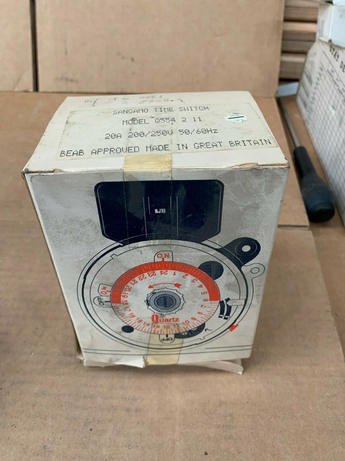 @@ Sangamo Q554 2 11 Round Pattern Time Switch Rpts Timer E850/Q550/S250 - KLR Automation