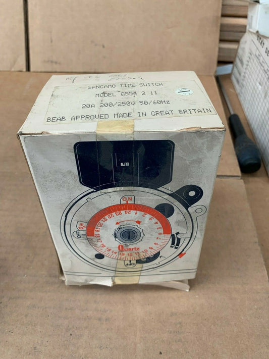 @@ Sangamo Q554 2 11 Round Pattern Time Switch Rpts Timer E850/Q550/S250 - KLR Automation