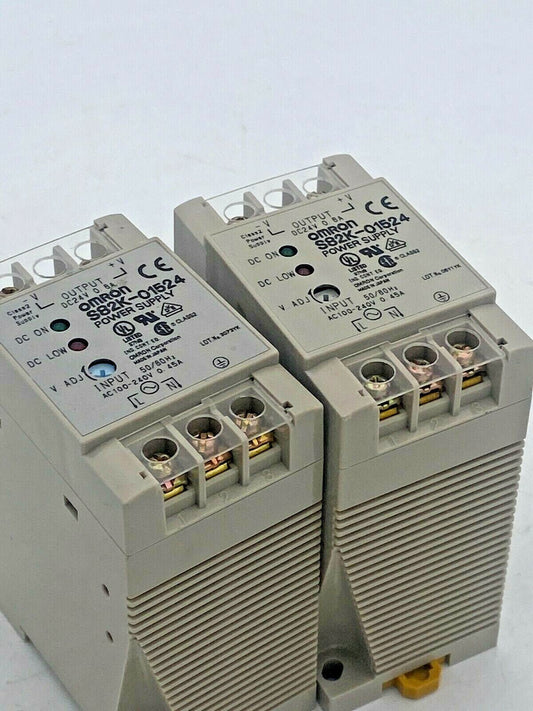 2pc x. Omron S82K - 01524 Power Supply 24Vdc 0.6A OMRON s82k 01524 - KLR Automation