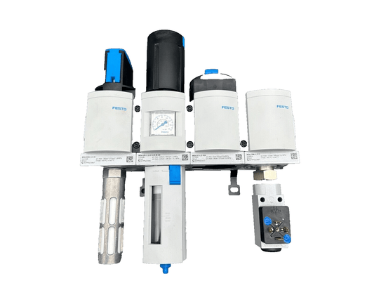 FESTO 541268 + 529188 + 527686 + 529854 + 175250 ETAT NEUF - KLR Automation