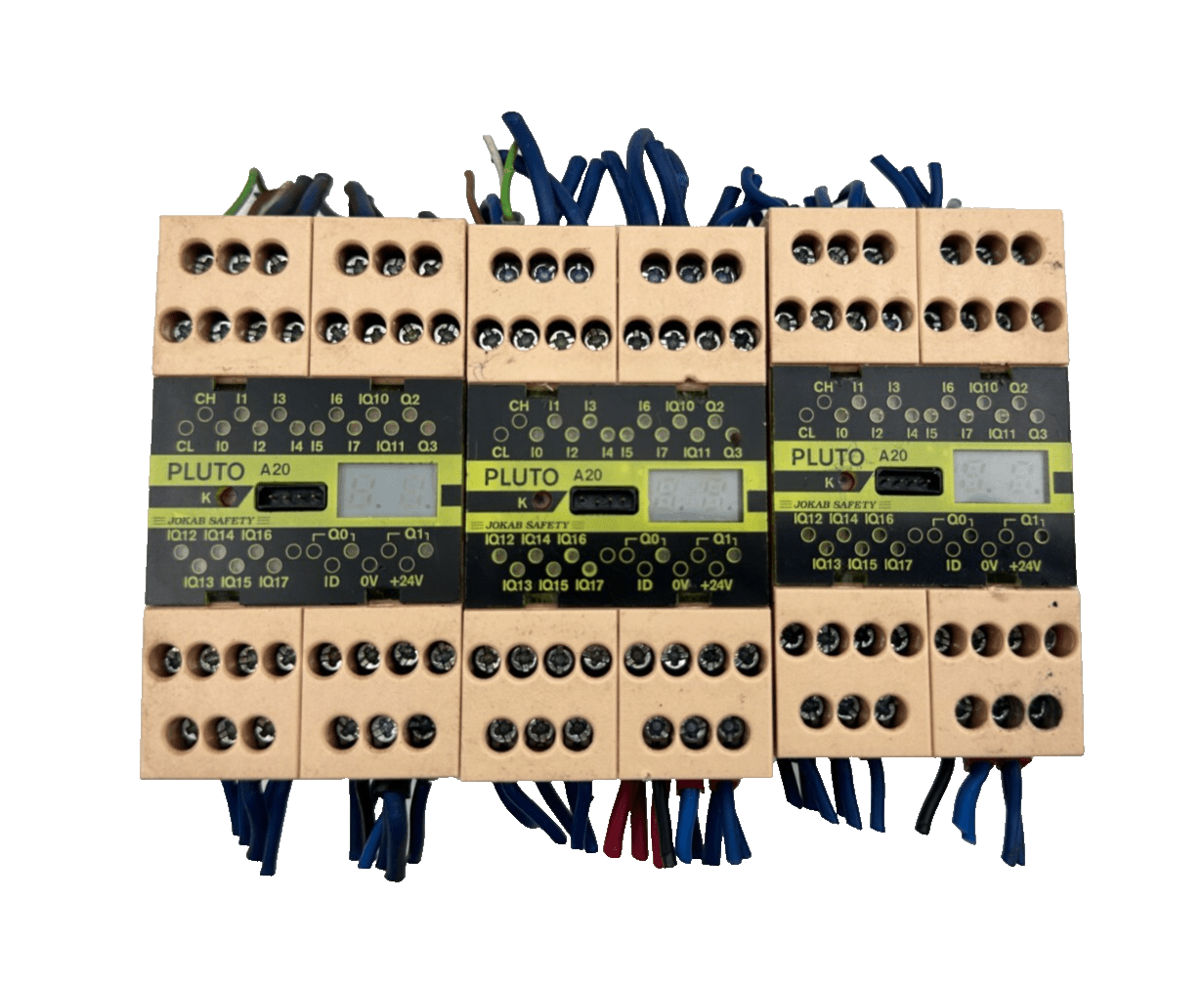 JOKAB SAFETY PLUTO A20 0715595 SAFETY PLC SYSTEM RELAY x1pc - KLR Automation