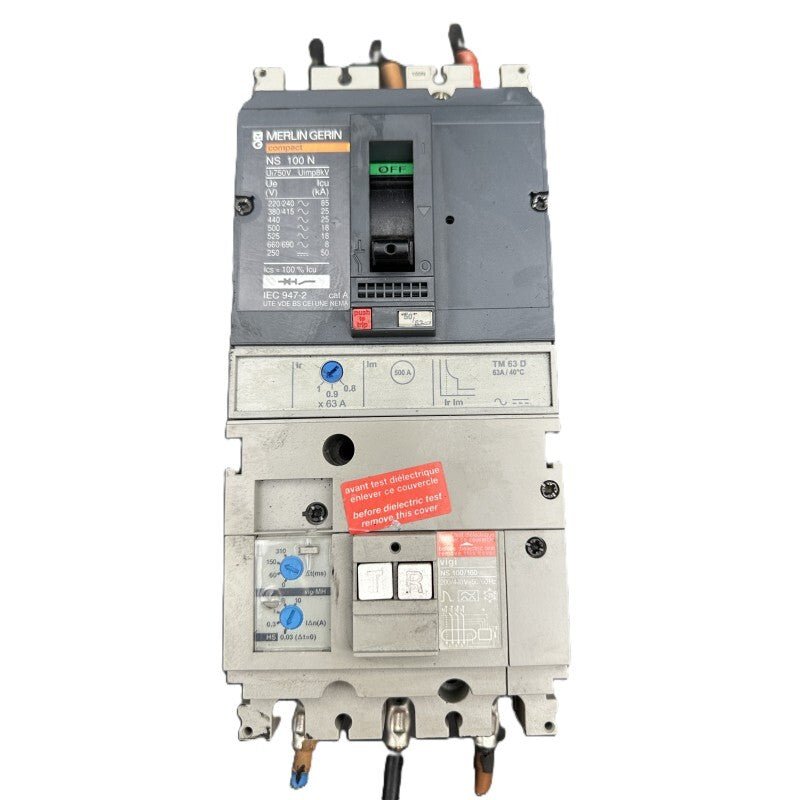 MERLIN GERIN NS 100N COMPACT + VIGI NS 100/160 - KLR Automation