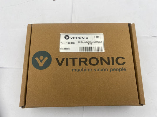 1pc x VITRONIC MOXA IOLOGIK E1200 - T 107365 I/O REMOTE ETHERNET MODUL 8 I/O - KLR Automation