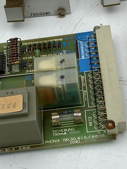 1pc /     Phönix armaturen-werke  720.0240 card For level detector 720.50.X0.XX
