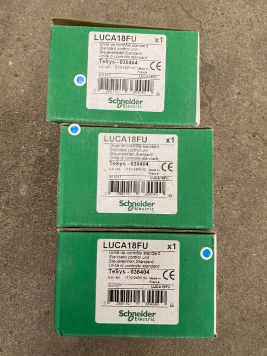 1pc x NEW SCHNEIDER ELECTRIC LUCA18FU STANDARD CONTROL UNIT - KLR Automation