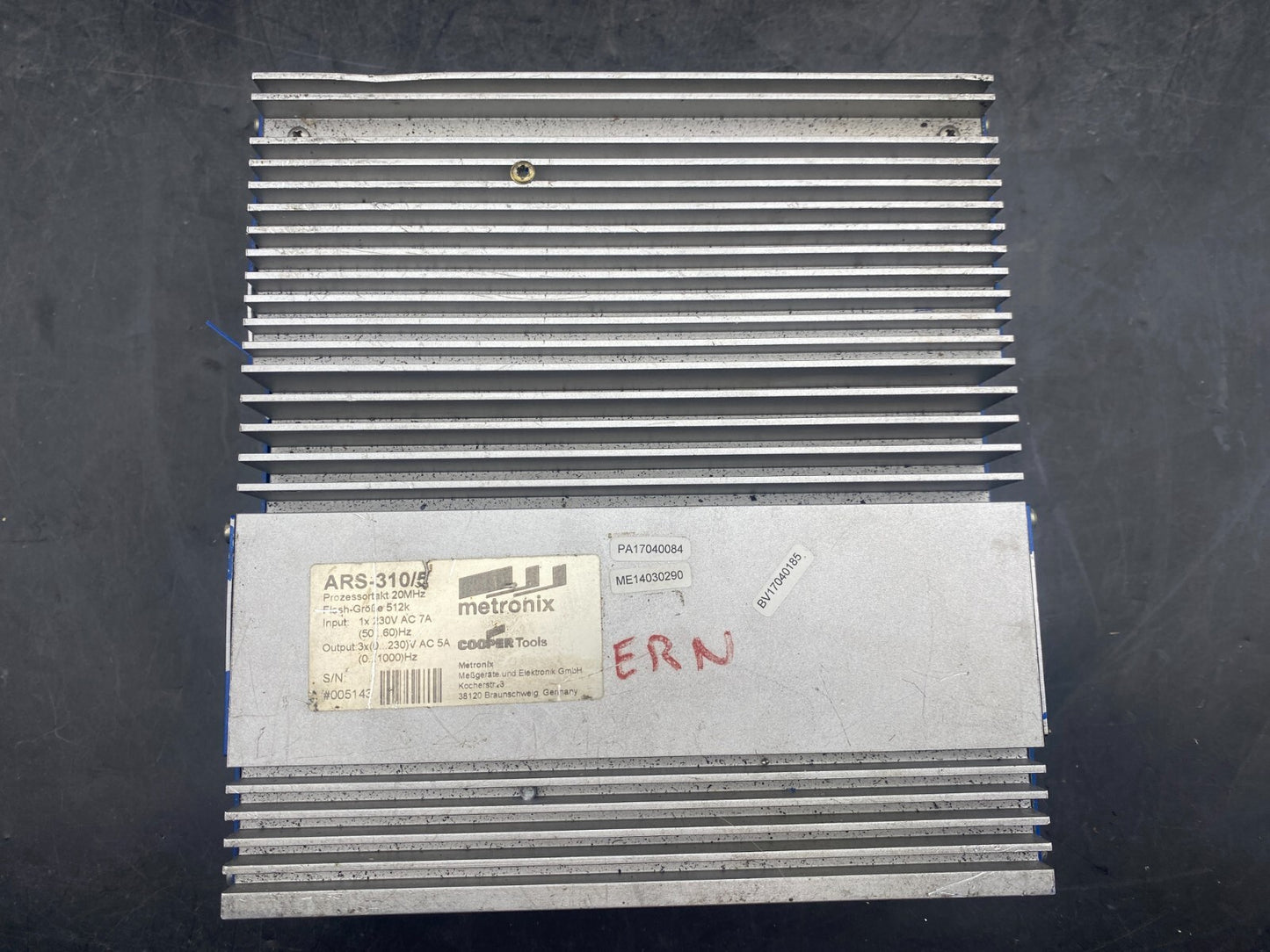 METRONIX ARS - 310/5 SERVODRIVE 20MHz A REVISER x1pc - KLR Automation