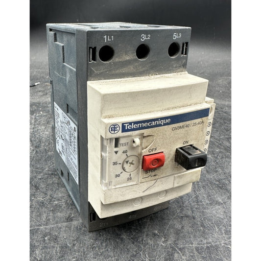 TELEMECANIQUE GV3ME40/25-40A + GV3A01 CONTACTEUR
