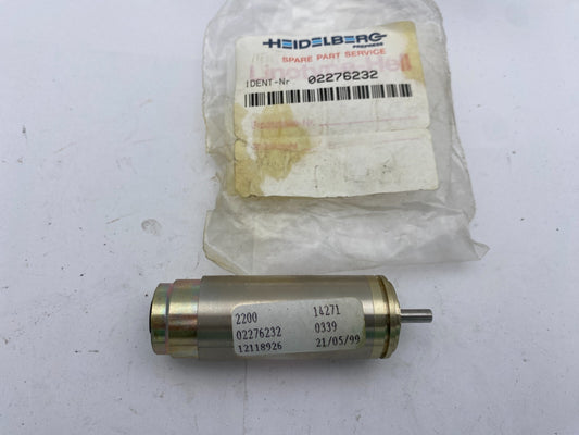 1pc x HEIDELBERG GEAR MOTOR DC5406 02276232