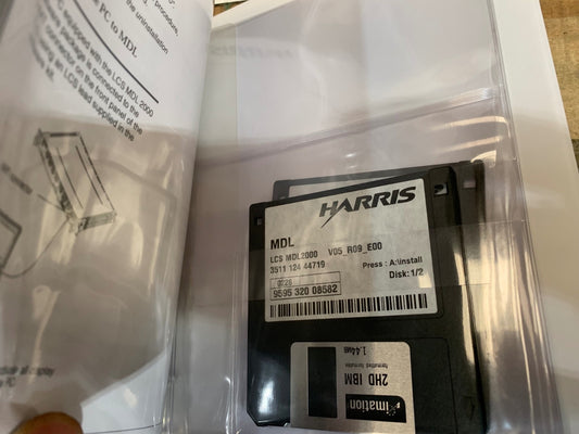 Harris MDL 2000 LCS 2000 V5 Software kit reseau MTGT