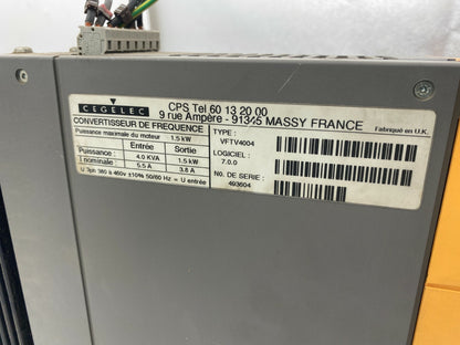 CEGELEC Alstom ALSPAFLEX V Convertisseur  VFTV4004