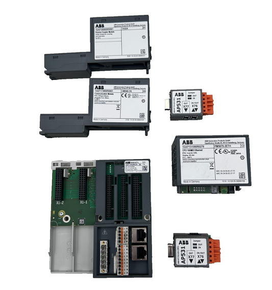 ABB PM5670 1SAP151000R0278 CPU 160MB ETHERNET + TB5620-2ETH + TA524 CM598 AP531