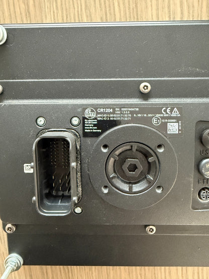 IFM CR1204 display screen - KLR Automation