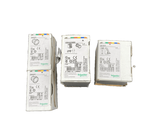 SCHNEIDER ELECTRIC ZB4BA5 x2pc + XB5AW36B5 + ZBVB45 - KLR Automation