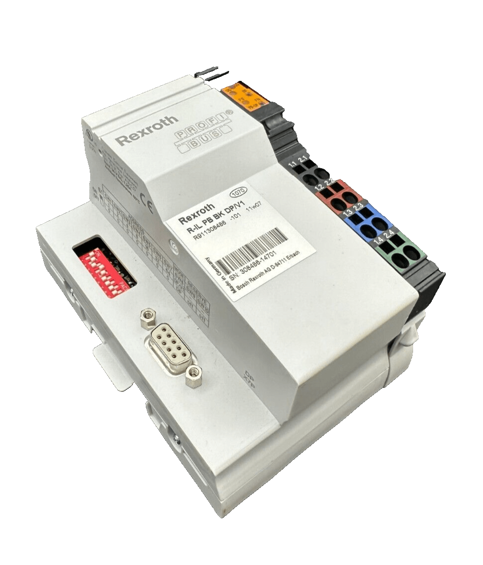 REXROTH R - IL PB BK DP/V1 MNR R911308486 PROFIBUS BUS COUPLER x1pc - KLR Automation