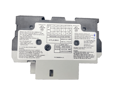 GENERAL ELECTRIC GPS1BSAH MOTOR STARTER x1pc - KLR Automation