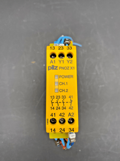 1pc x PILZ PNOZ X1 SAFETY RELAY - KLR Automation