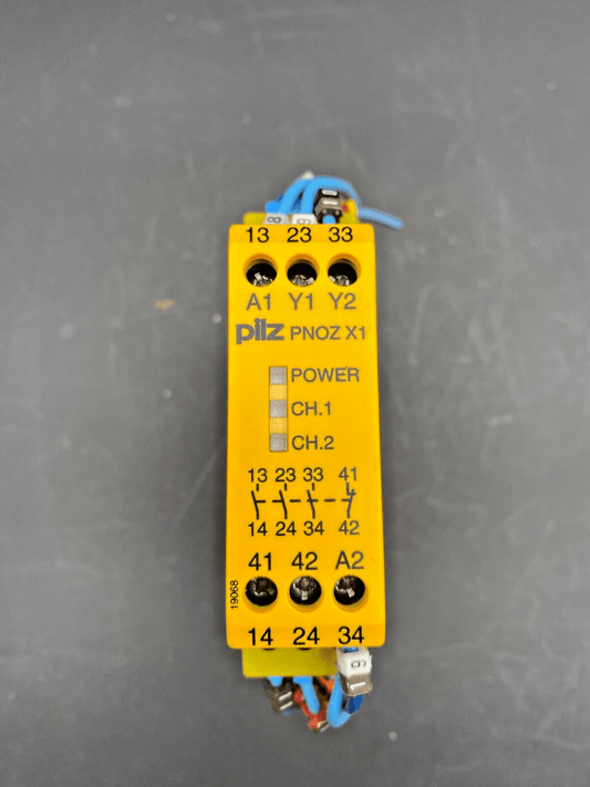 1pc x PILZ PNOZ X1 SAFETY RELAY - KLR Automation