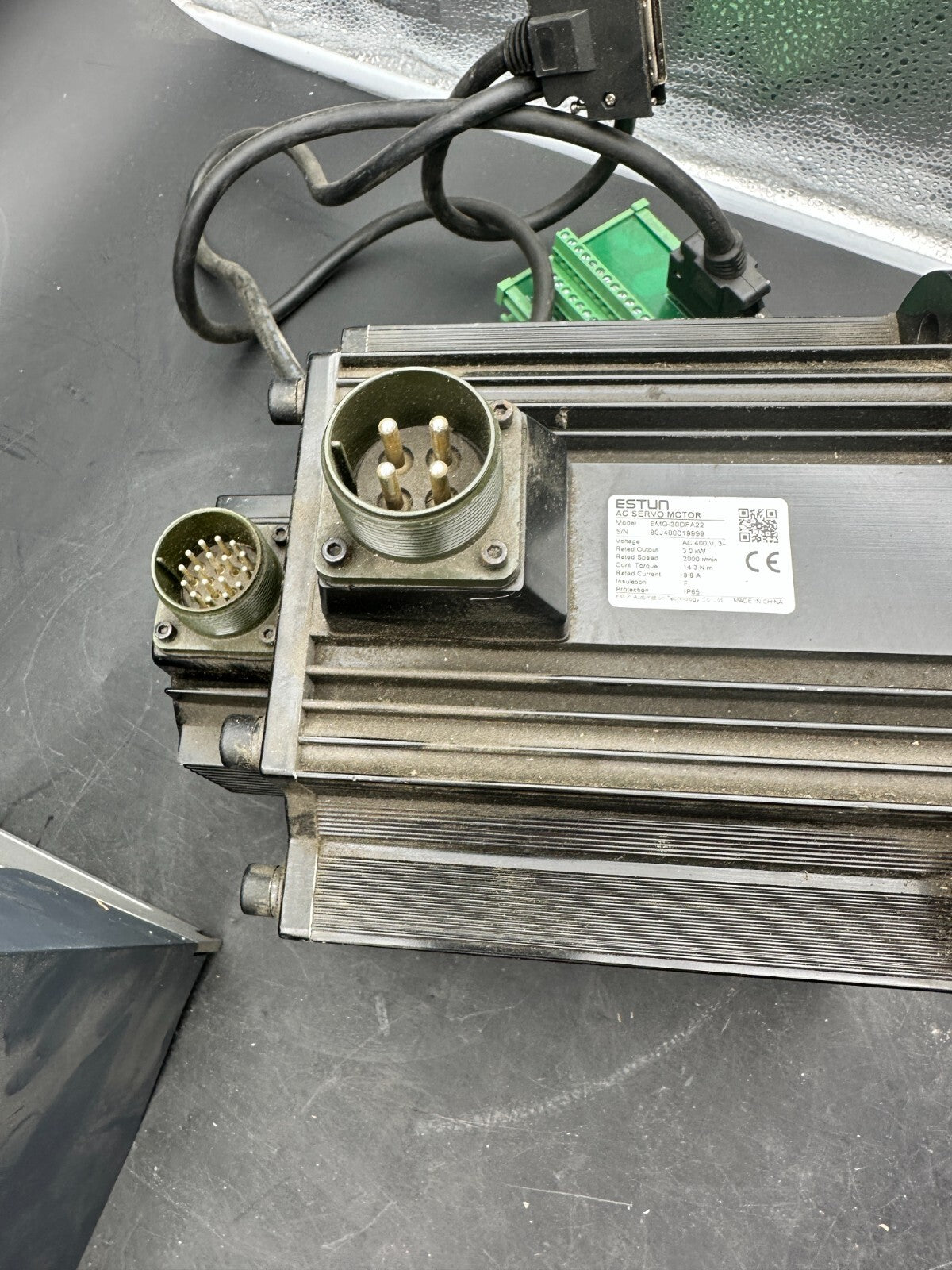 TRIO - ESTUN Servo System servoDrive + Motor 3kw PRONET - 30DMG / EMG - 30DFA22 - KLR Automation