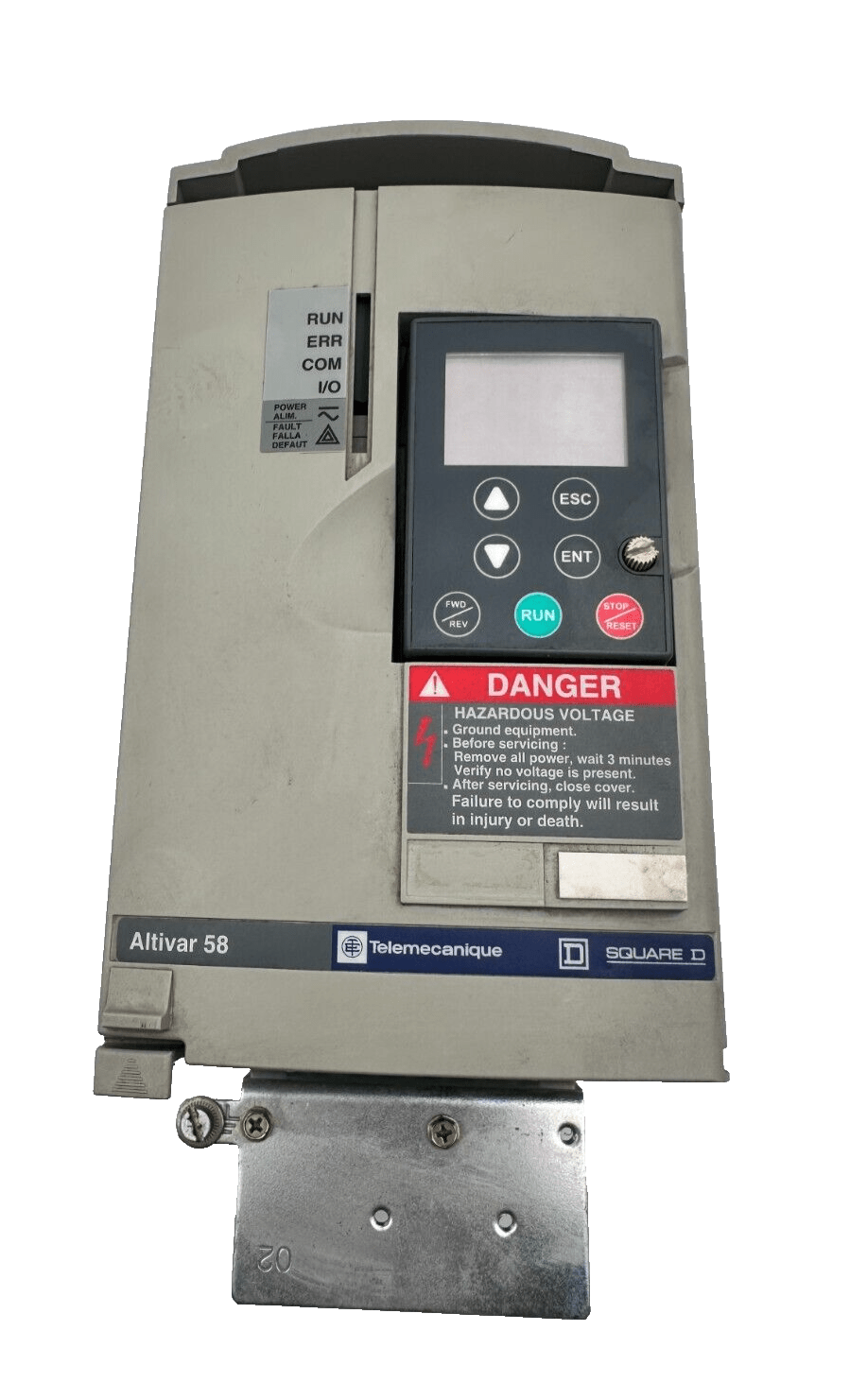 TELEMECANIQUE ATV58HU18M2 ALTIVAR 58 0.75kW 1HP VARIATEUR DE FREQUENCE - KLR Automation