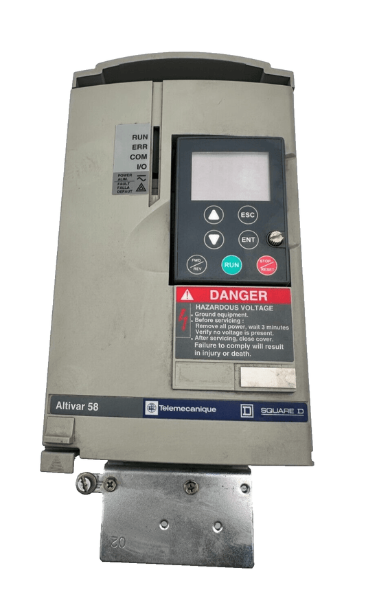 TELEMECANIQUE ATV58HU18M2 ALTIVAR 58 0.75kW 1HP VARIATEUR DE FREQUENCE - KLR Automation