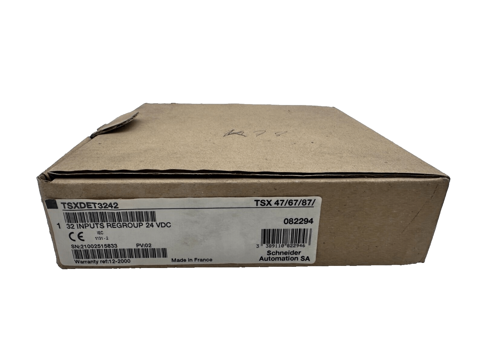 SCHNEIDER ELECTRIC TSXDET3242 PV 02 RL 03 32 INPUTS REGROUP 24 VDC - KLR Automation