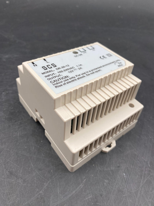 SCS DR - 30 - 12 100 - 240VAC POWER SUPPLY ELEVATOR PARTS LIFT - KLR Automation