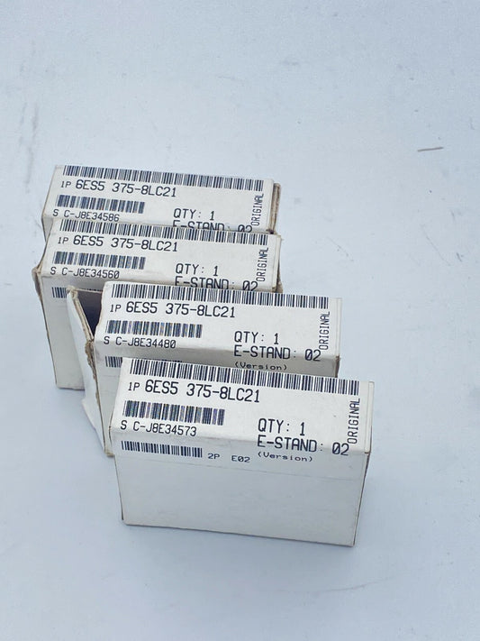 4pc x Simatic EEPROM 8K 8BIT 6ES5 375 - 8LC21 Module De Mémoire NEUF Siemens PLC - KLR Automation
