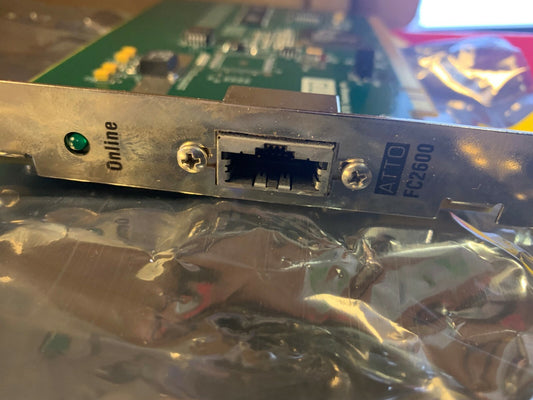 1 x ATTO EPCI-2600-000 FC-2600 Express PCI  fibre channel 64-bits host Adapter