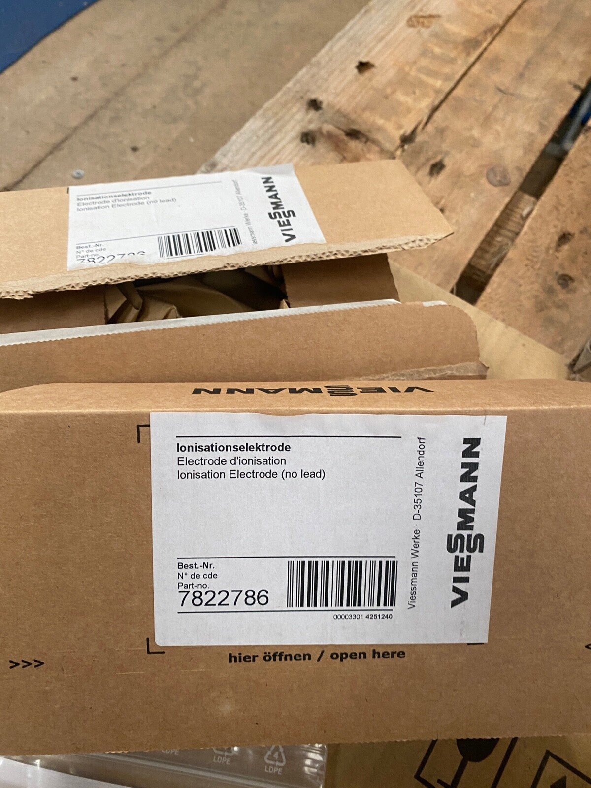Electrode d'ionisation Viessmann 7822786 - KLR Automation