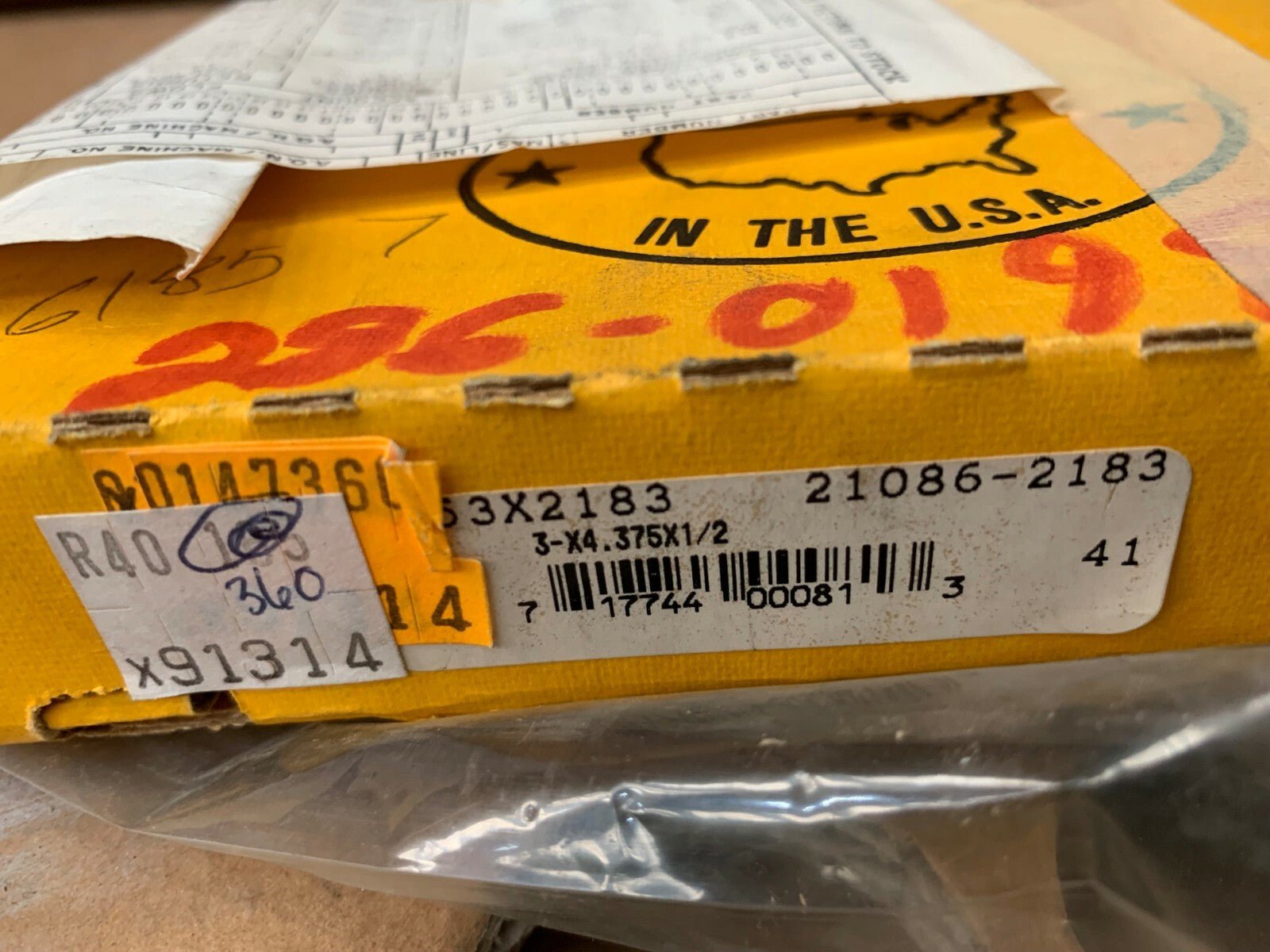 Garlock Klozure 286 - 0198 Oil seal cc106743 New old stock - KLR Automation