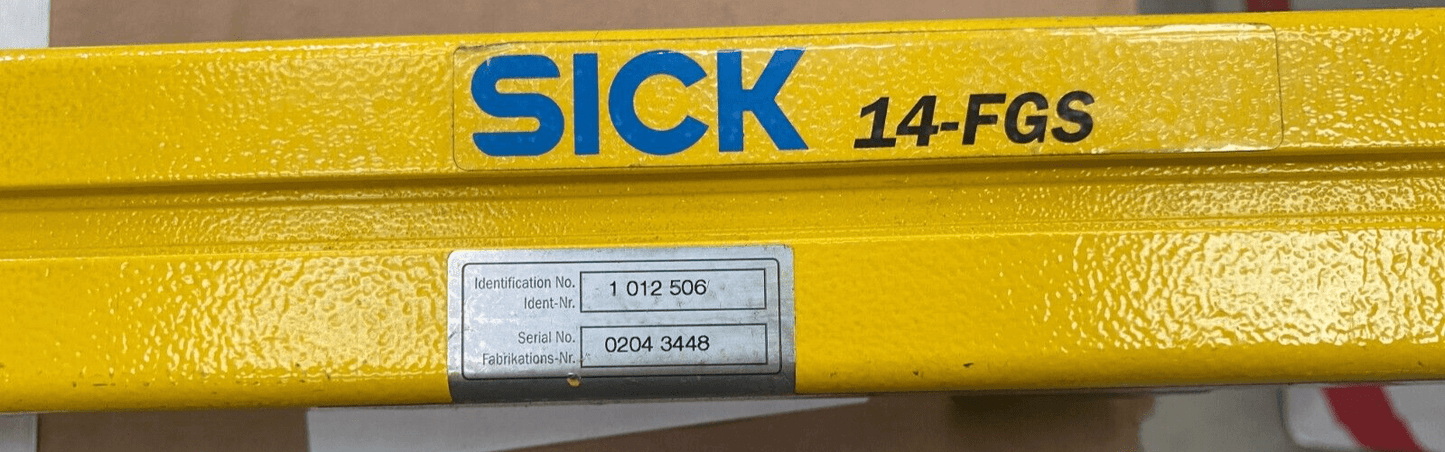 SICK 14 - FGS FGSS750 - 11 1012506 BARRIERE IMMATERIELLE DE SECURITE EMETTEUR - KLR Automation