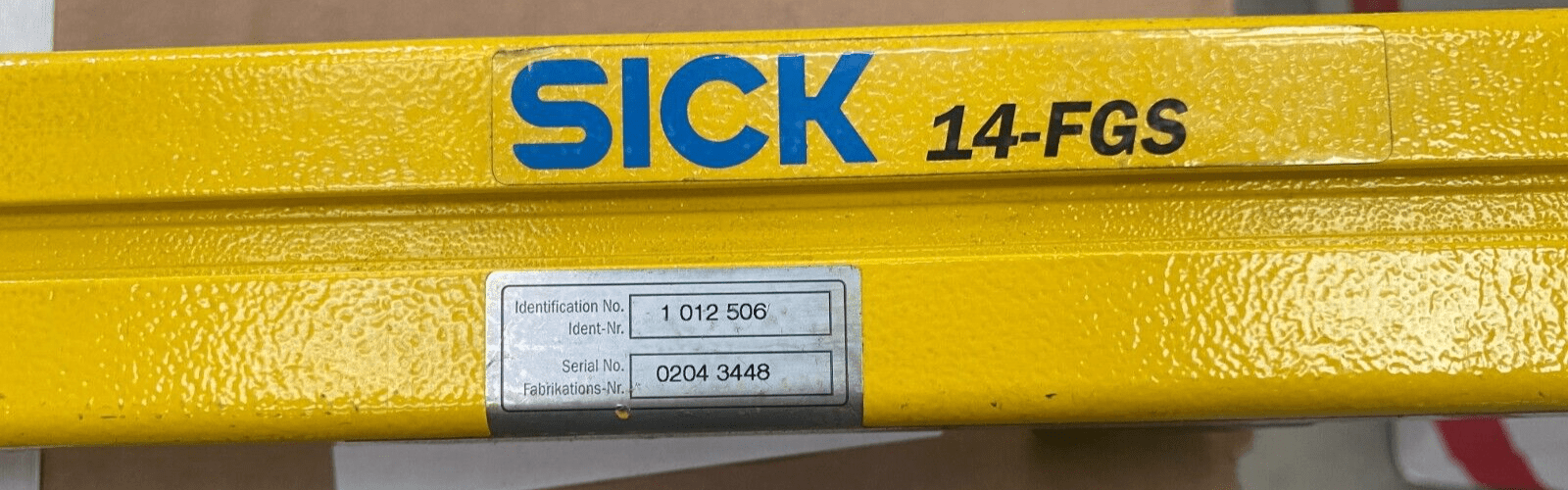 SICK 14 - FGS FGSS750 - 11 1012506 BARRIERE IMMATERIELLE DE SECURITE EMETTEUR - KLR Automation