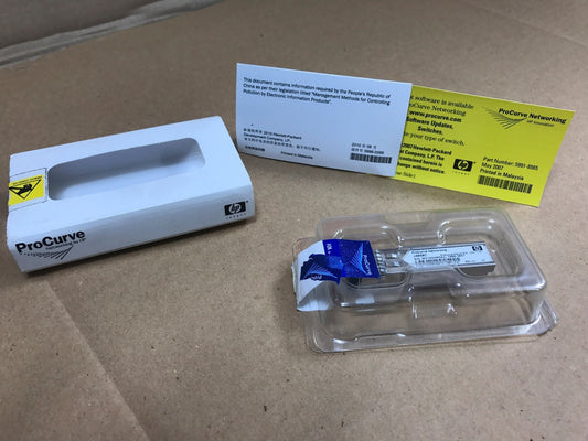 HP Procurve SX - LC Mini - GBIC Gigabit Transceiver Modul J4858C - KLR Automation