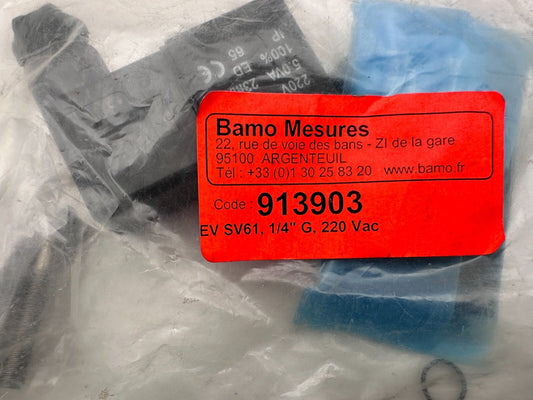 BAMO 913903 EV SV61 1/4" G 220 VAC - KLR Automation
