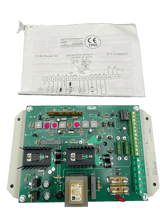 TIB ELECTRIC DCS 10 IBRIDO BOARD - KLR Automation