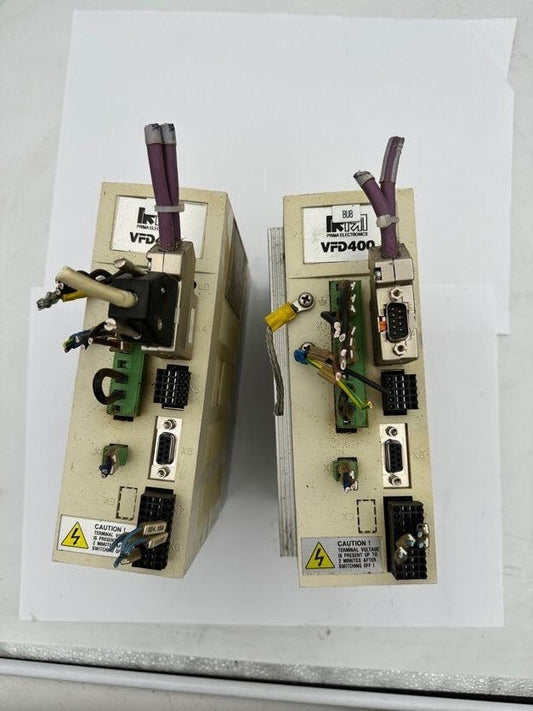 1pc x PRIMA ELECTRONICS MOTOR CONTROLLER VFD400 VFD3CRB20050000 Rev.18 - KLR Automation