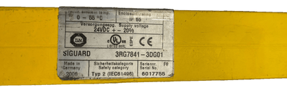 SIEMENS SIGUARD 3RG7841 - 3DG01 LIGHT CURTAIN RECEIVER - KLR Automation