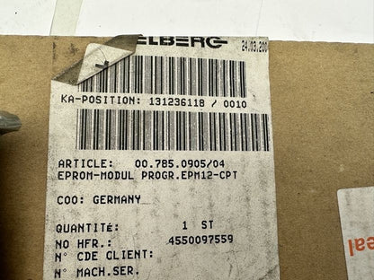 1pc x HEIDELBERG EPROM MODUL PROGR. EPM12-CPT 00.785.0905/04