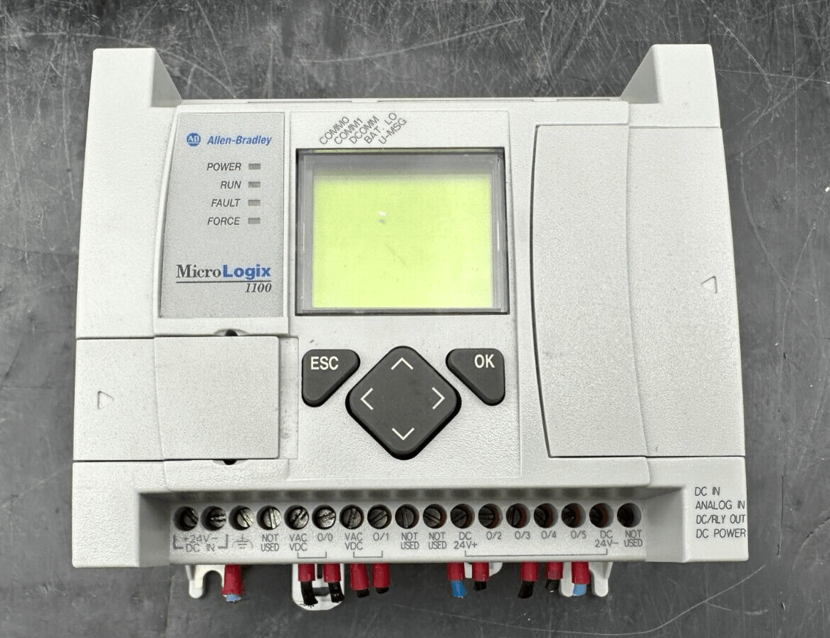 ALLEN - BRADLEY 1763 - L16BBB MICROLOGIX 1100 + CABLE CONTROLEUR PLC - KLR Automation